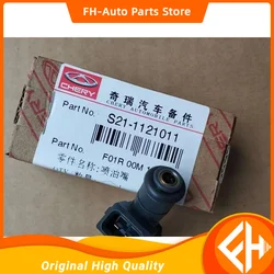 original (4pcs/kit) Fuel Injectors for Chinese CHERY A1 QQ6 KIMO 473 1.3L Engine Auto car motor parts S21-1121011 high quality