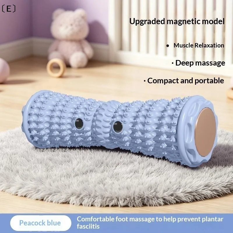 〔E〕Plantar Fascia Massager Roller Foot Leg Muscle Relaxation Trainer Rolling Massage Tool For Home Fitness Yoga Experience