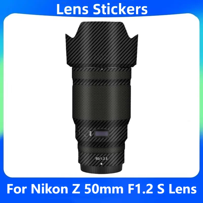 

Z50/1.2 S наклейка для объектива камеры, защитная пленка, виниловая наклейка для Nikon Z 50 мм 1,2 50 F1.2 F/1.2 50/1.2S 50MM/1.2S