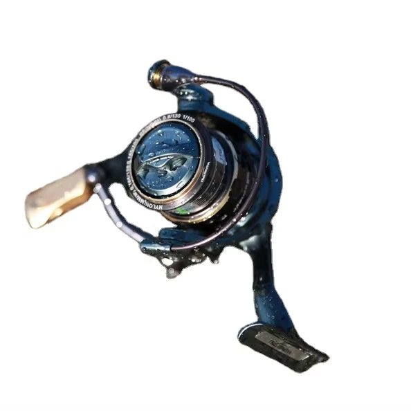 

9+1 BB 5,2:1 катушка для приманки, правая рука, легкое металлическое колесо с каплей воды для рыбалки