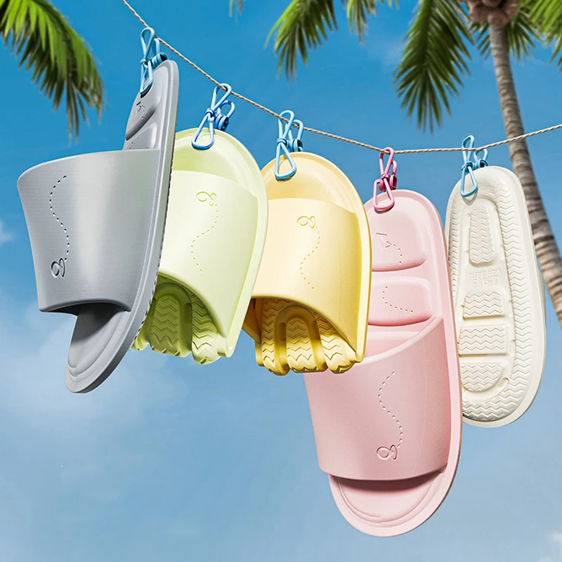 Foldable Portable Men Women Slippers Hotel Travel Sandals Home Shoes Non-Slip Bathing Unisex Quick-Drying Slippers Slides