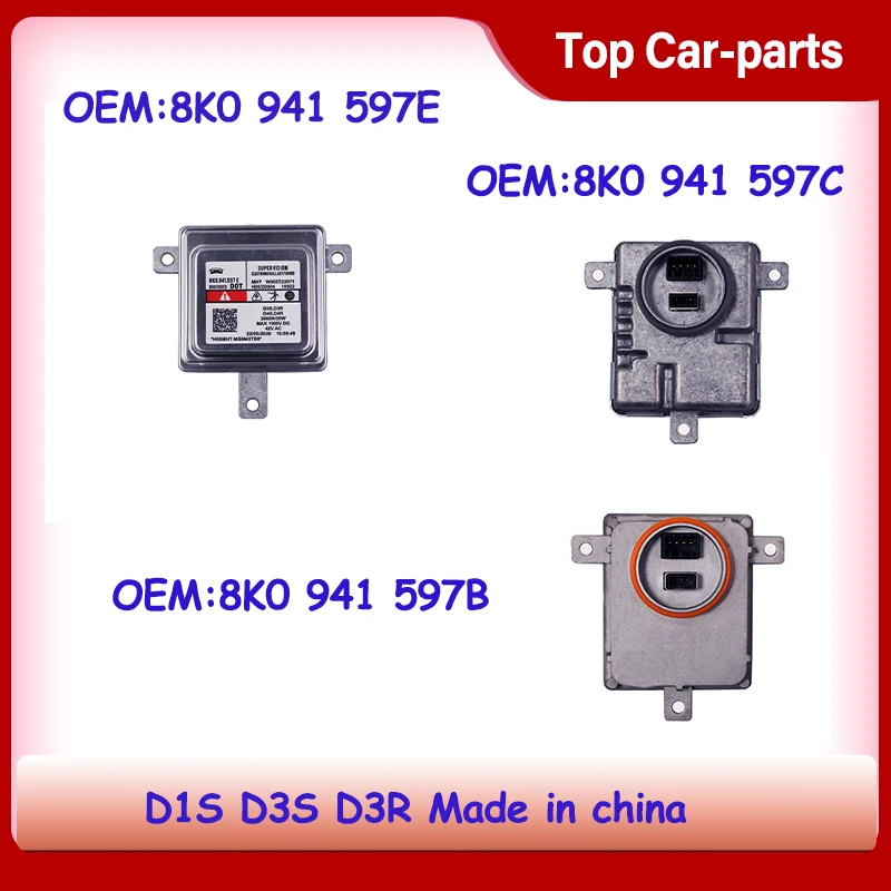 

8K0941597E 8K0941597 8K0941597C ксеноновая фара HID D3S D3R D4S D4R балласт для Audi A1 A3 A4 A5 A6 A7 A8 Q3 Q5 Q7 V/W CC