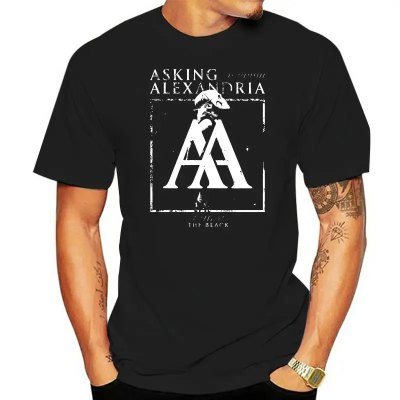 Asking Alexandria New Style  T Shirt Cool Men Clothes Cotton Crewneck Oversize Short Sleeve Custom Mens T Shirts