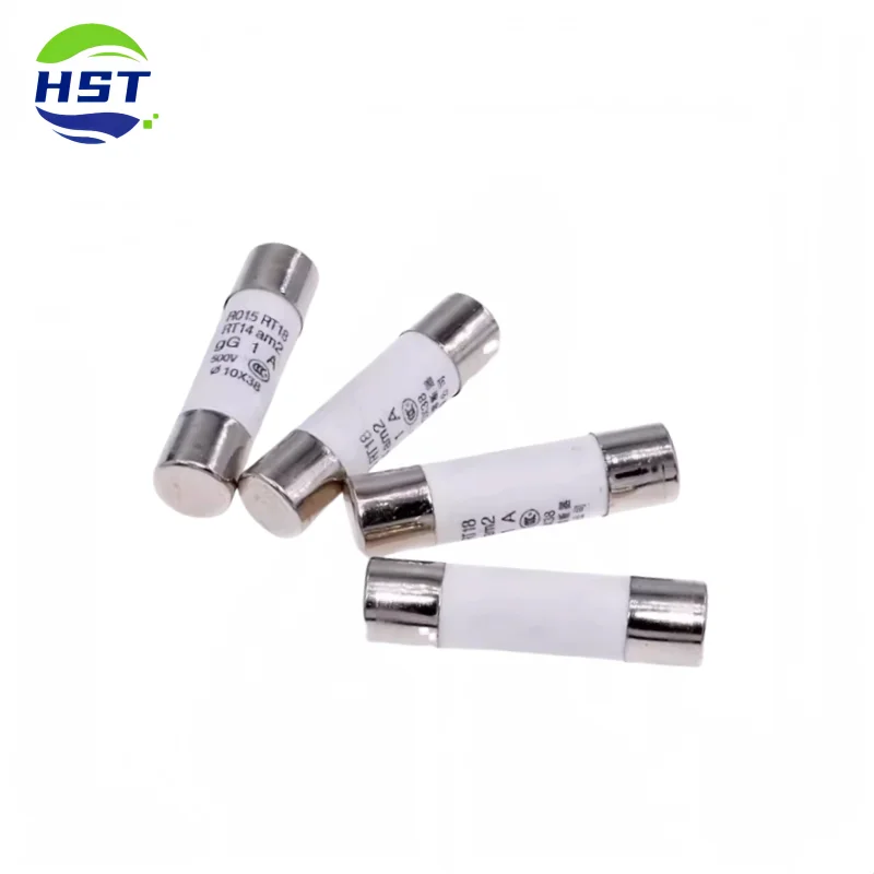 5pcs Ceramic fuse 10*38, 10x38mm, 500V, A, 1A, 2A, 4A