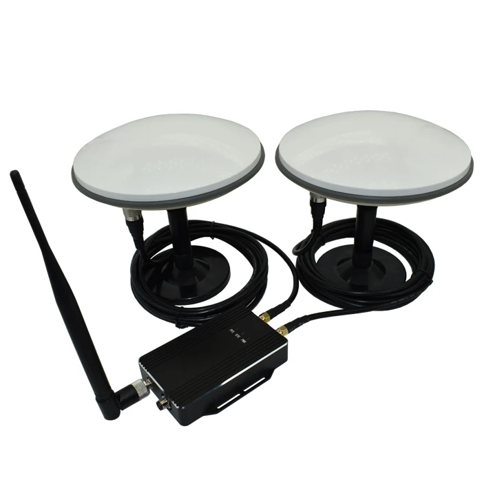 K978 GPS GNSS RTK receptor base rover módulo antena Radio UM982 cabezal sistema piloto automático agricultura de precisión