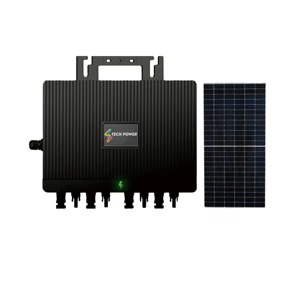TECH POWER 600W 800W 2000W  MPPT Charge Controller Solar Micro Inverter for Rooftop PV Systems