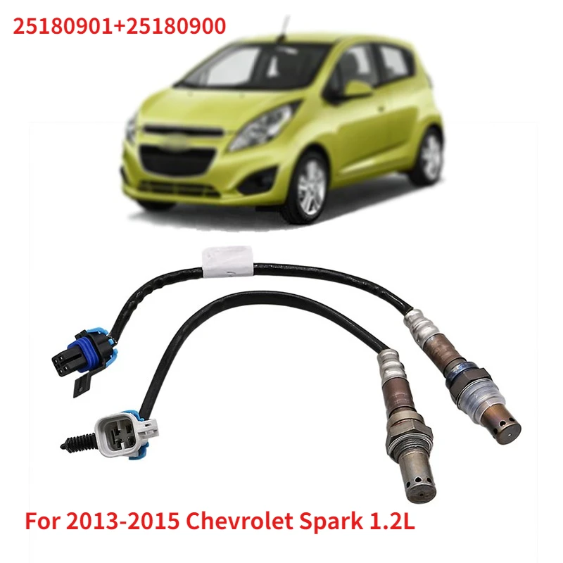 

2PCS/Lot For 2013 2014 2015 Chevrolet Spark 1.2L Oxygen Sensor 25180901 25180900 234-4765 234-4773 Upstream & Downstream