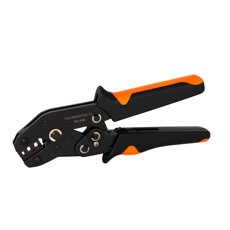 SN-48B Crimping Tool Set 2.8/4.8/6.3 Plug Terminal Crimper Plier Kit Wire 0.5-1.5mm²AWG 20-12 Alicate Hand Tool Krimptang Clamp