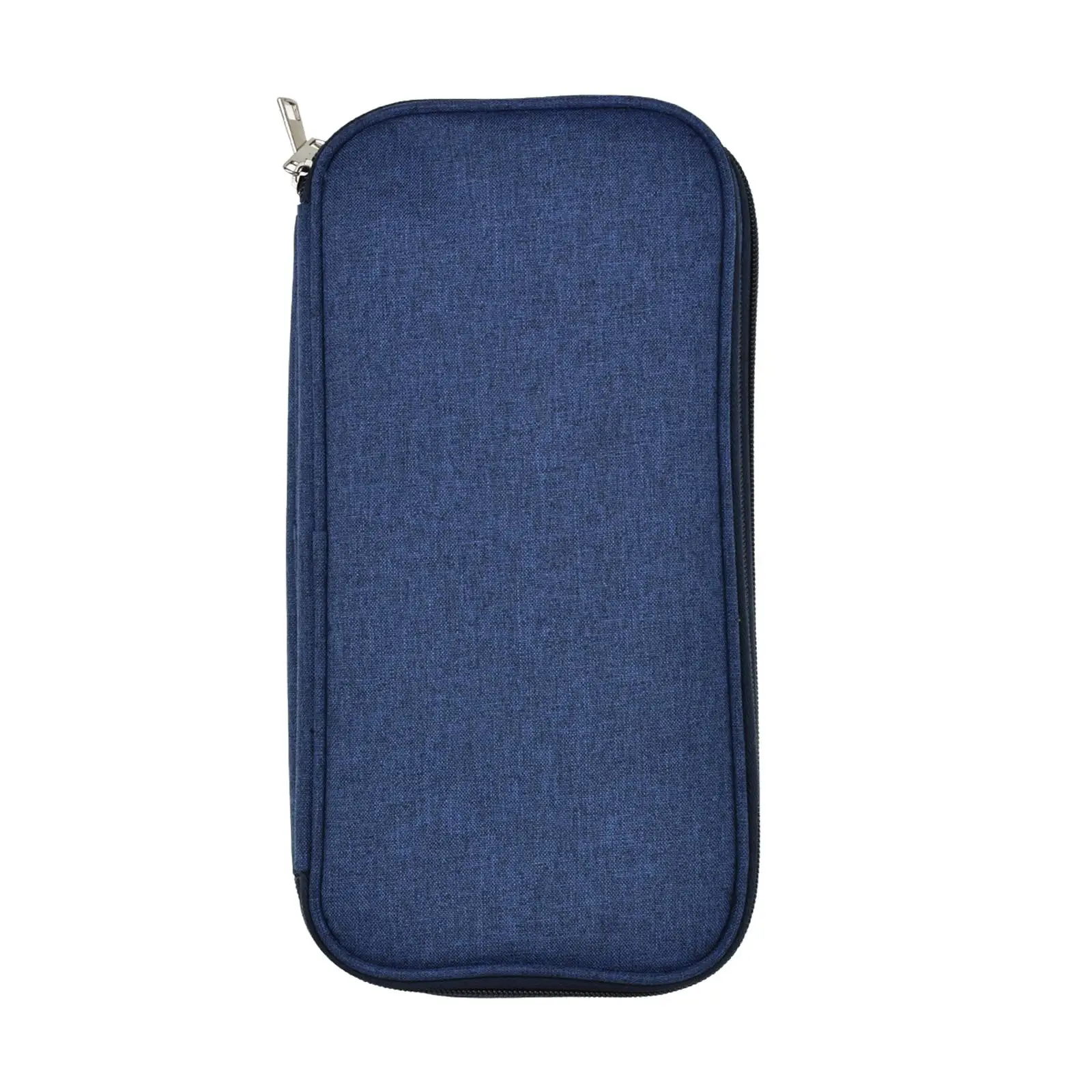 Oxford Cloth Knitting Storage Bag Organizer Carry Pouch Portable Travel Crochet Hooks Holder Empty Case, Large Capacity