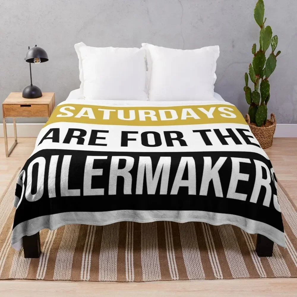 

Purdue sticker Throw Blanket Multi Purpose Soft Warm Blanket for Home Travel