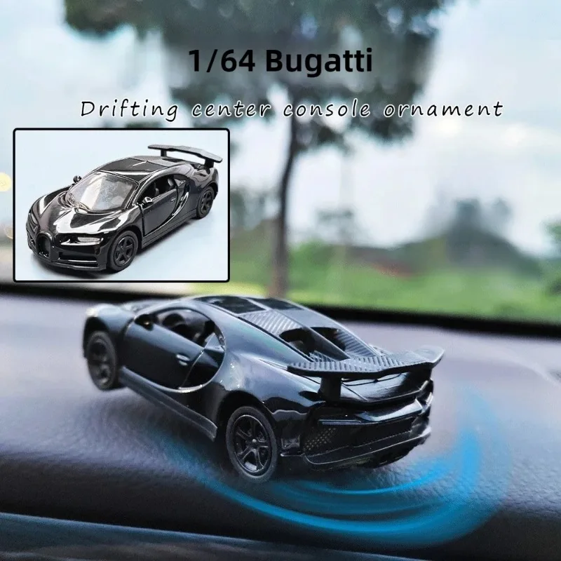 Sports Car Drift Rotating Ornaments Auto Dashboard Turning Racing Model Deco Car Individuality Center Console Decoration Kit