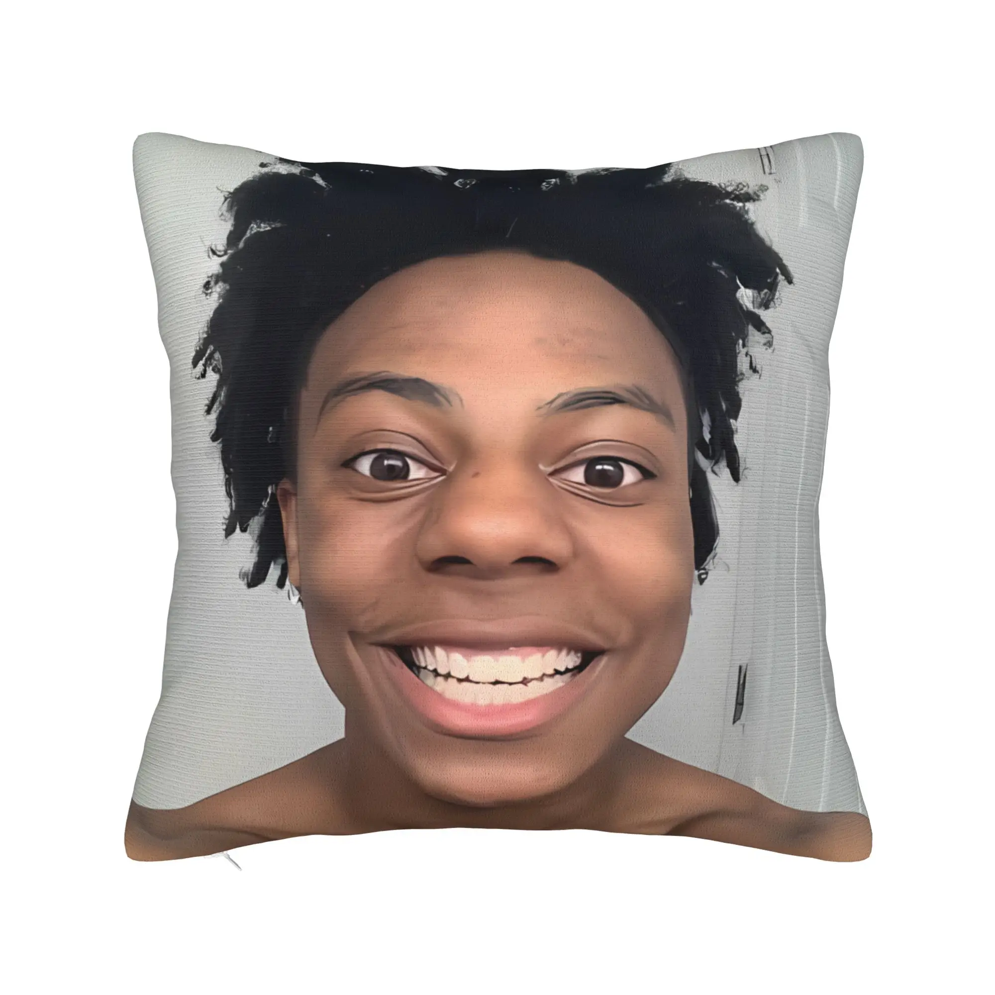 Pillow Case IShowSpeed Funny YouTuber Soft  Pillow Cover For Sofa Bedroom Home Decor Vintage Pillowcases