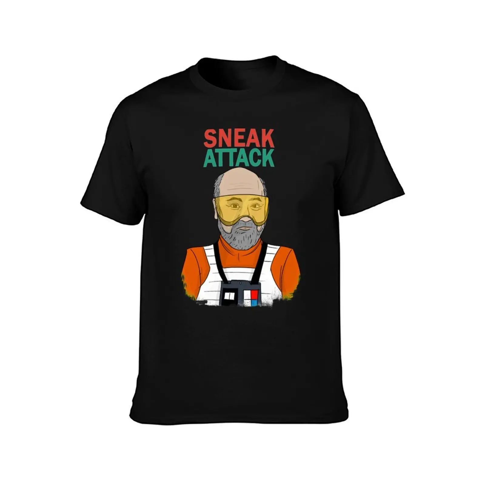 Sneak Attach II T-Shirt Gym Wear Breathable Short Sleeve Tee T-Shirt
