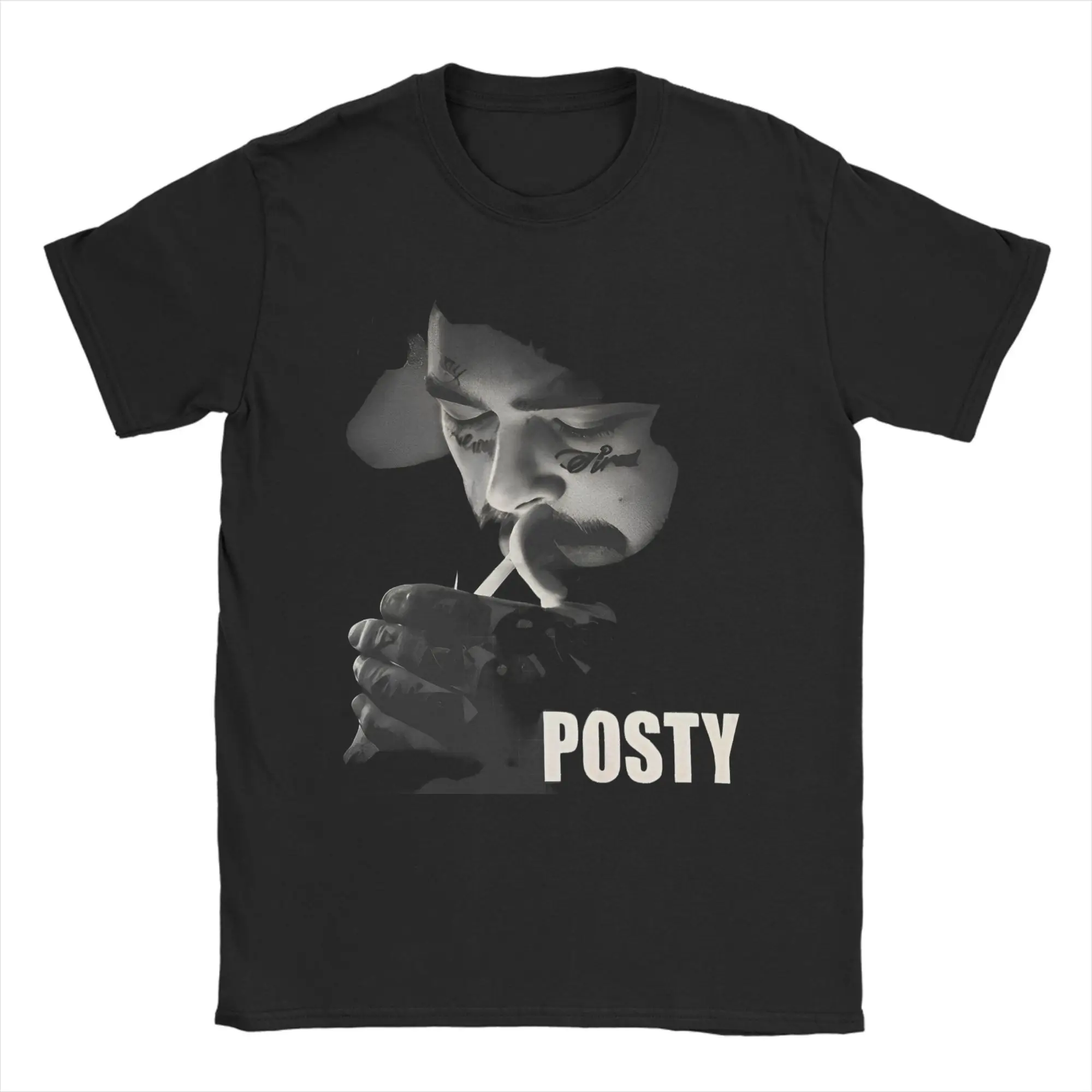 Harajuku T Shirt Summer Post Malone Jelly Roll Graphics Leisure T Shirts for Men Y2K Retro Cheap Print Short Sleeve Top Tees