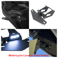 Fits for Kawasaki Ninja 500 SE KRT ABS Z500 2024 2025 Motorcycle Rear License Plate Holder Tail Eliminator Replacement Bracket