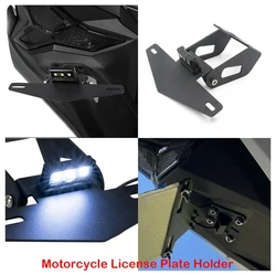 Fits for Kawasaki Ninja 500 SE KRT ABS Z500 2024 2025 Motorcycle Rear License Plate Holder Tail Eliminator Replacement Bracket