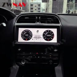 Ekran Android dla Jaguar XE F-Pace 2016 2017 2018 Radio samochodowe samochodu multimedialne Stereo Carplay wyświetlacz jednostki odtwarzacz Bluetooth DSP GPS