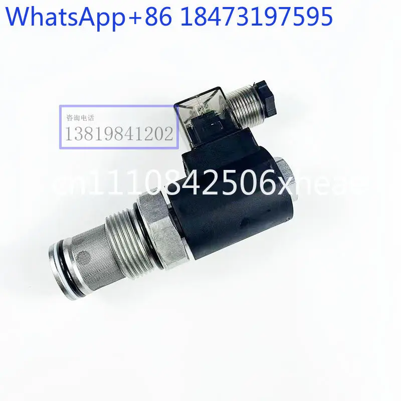 Two-position two-way thread cartridge one-way normally closed solenoid valve DHF16-220 SV16-20 lift pressure relief