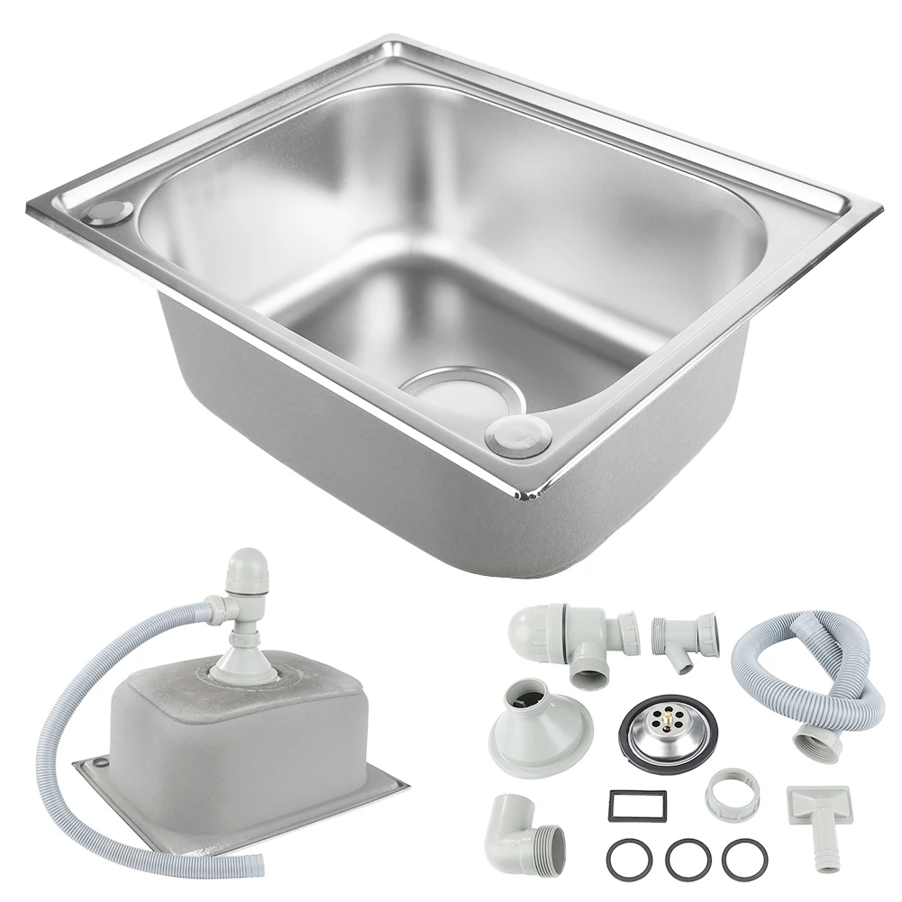 

kitchen sink, wash basin, built-in sink, stainless steel sink, portable hand washing station, for garage, garden, kitchen