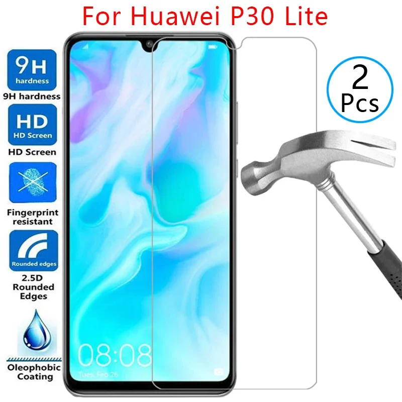 

Защитная пленка из закаленного стекла для Huawei P30 Lite, чехол-накладка для P30 Lite, P30, 30P, защитный чехол-кофр для телефона, аксессуары