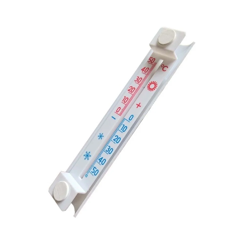 Portable Plastic Garden Thermometer Wall Hanging with Colour Coded thermometer 50°C to -50°C Digital Freezer Thermometer Home