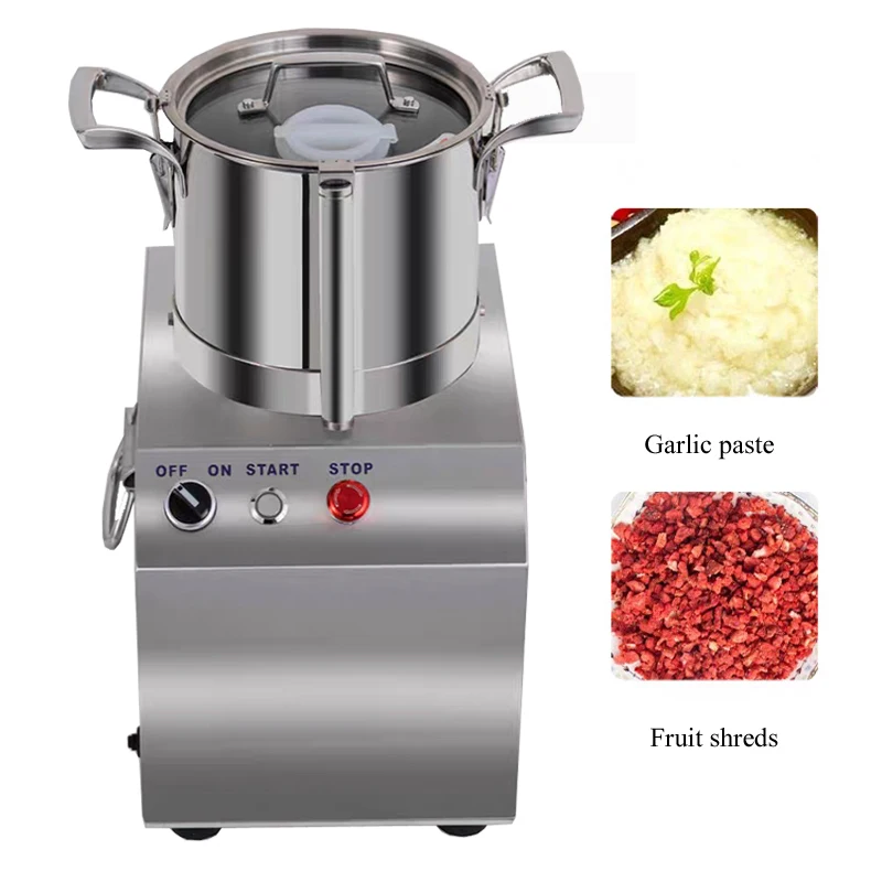 Electric Food Chopper Machine Commercial Vegetable Cutter Chili Onion Ginger Vegetable Cutting Machine