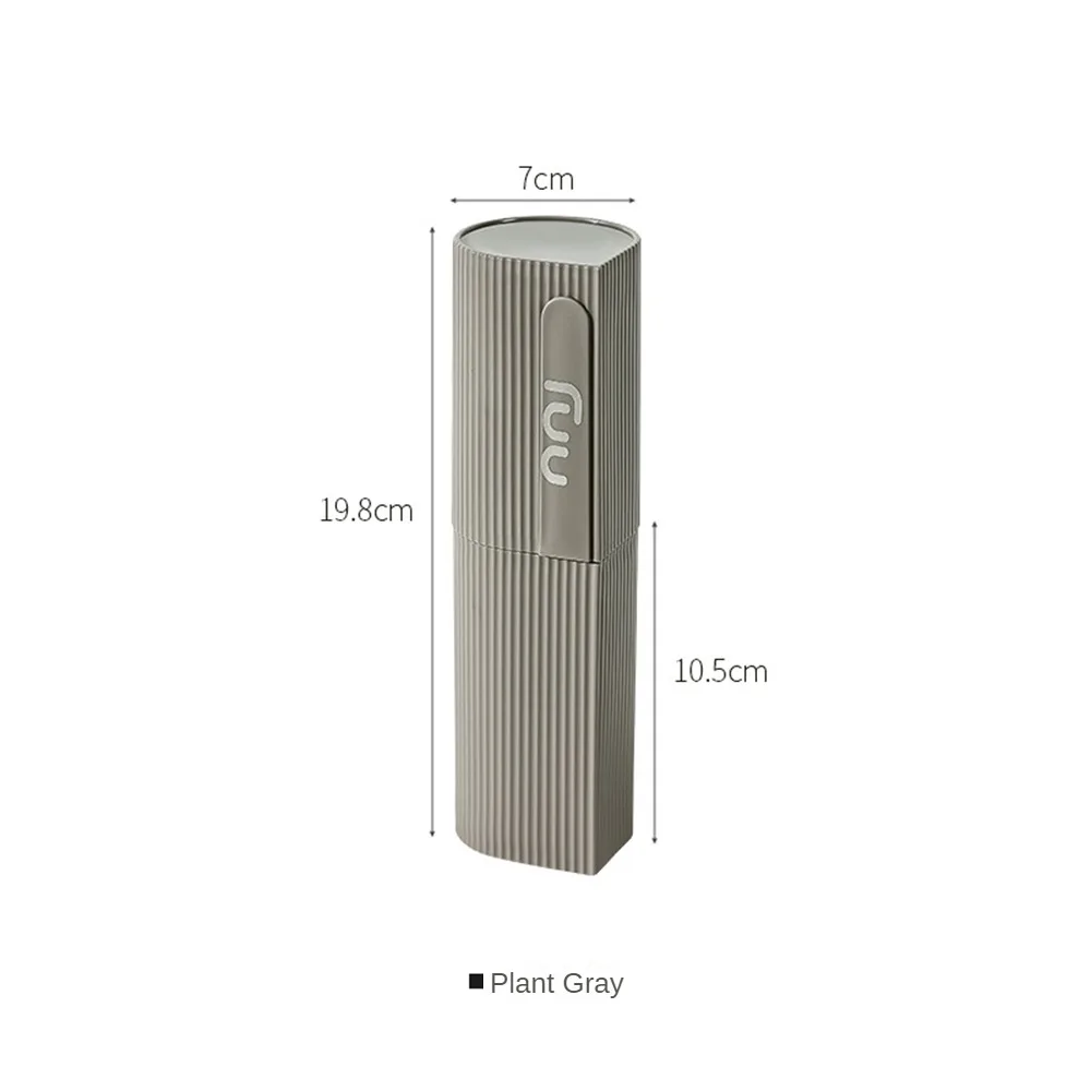 Cup Toothbrush Protector Cups Family Suit Simple 2 In 1 Bathroom Box Toothbrush Toothpaste Storage Box Dustproof Plastic