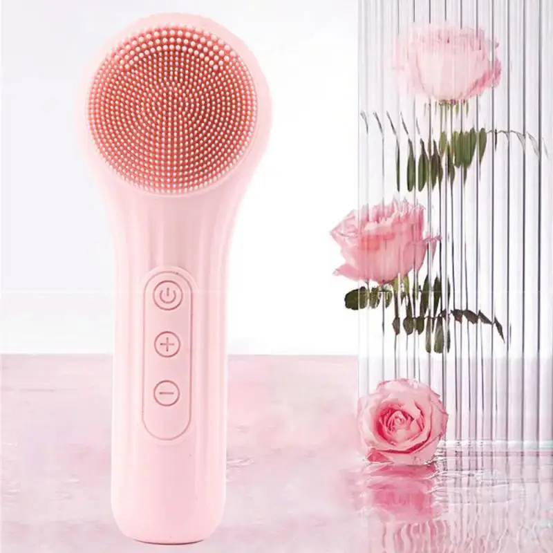 

Face Cleaning Device Does Not Hurt The Skin Sonic Vibration Soft Silicone Magnetic Home Beauty Instrument Sonic Cleansing Brush