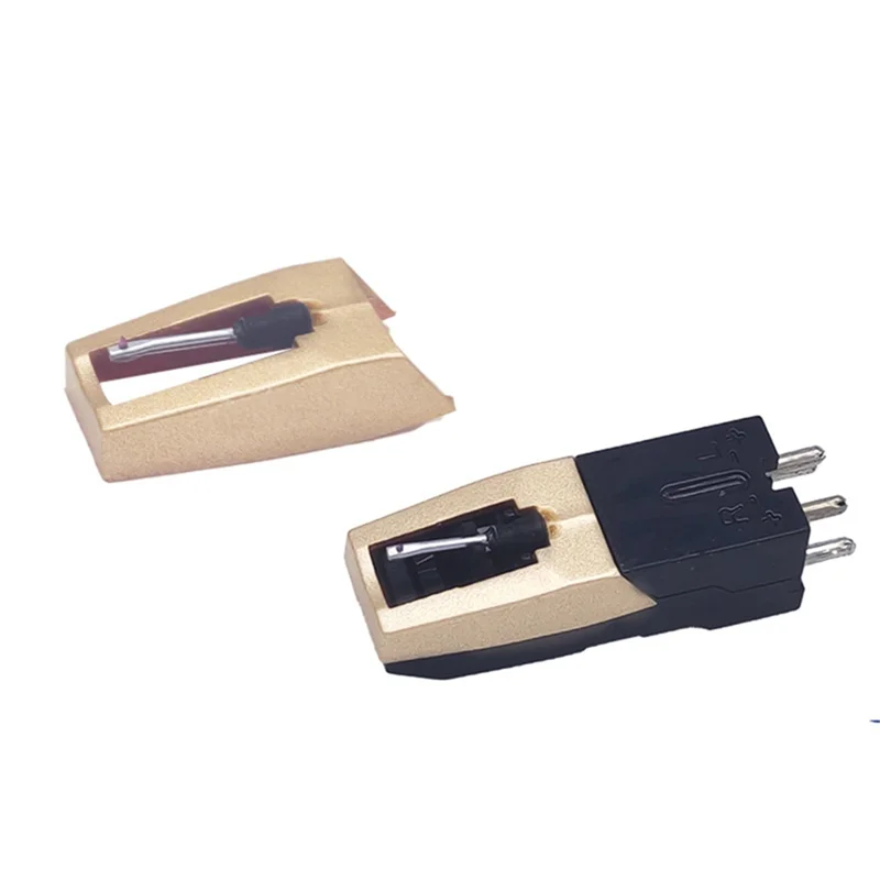 축음기 턴테이블 스타일러스 바늘 액세서리, LP 비닐 플레이어 축음기 레코드 플레이어 스타일러스 바늘, 4 개