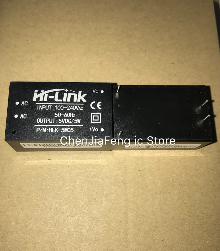 2 SZTUK ~ 20 SZTUK/PARTIA Nowy oryginalny HLK-5M05 AC-DC 220 V do 5 V 5 W moduł zasilania DIP