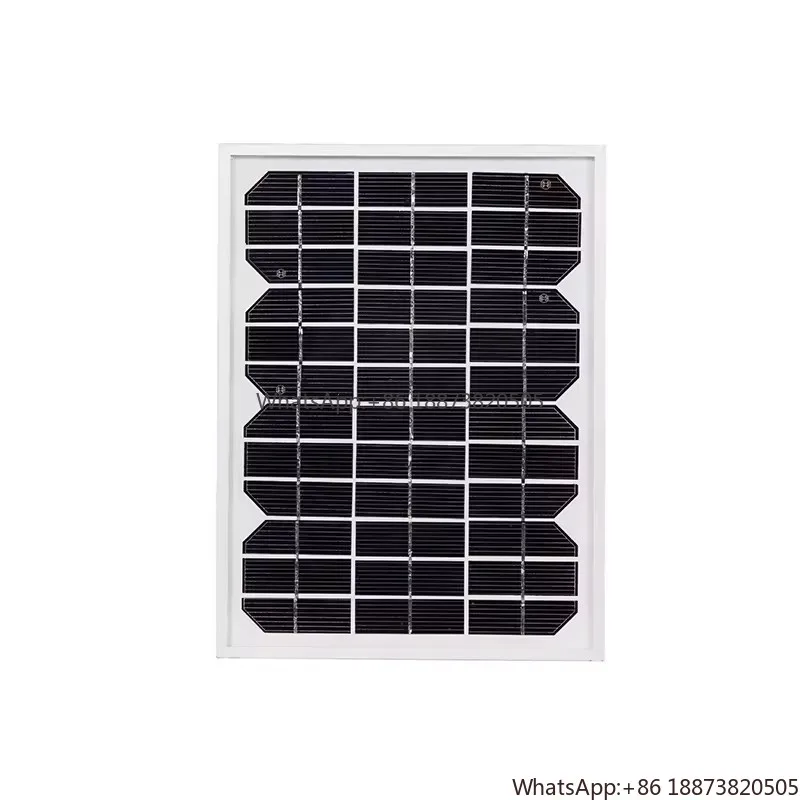 

Hot Sell Black 10W 6V/9V Half Cell PV Module Mono Solar Panel