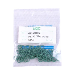 R12 NBR Rubber O-Ring Seal Kit,High Temperature Resistance for Car Air Conditioning valve 1/4 5/16 3/8 1/2