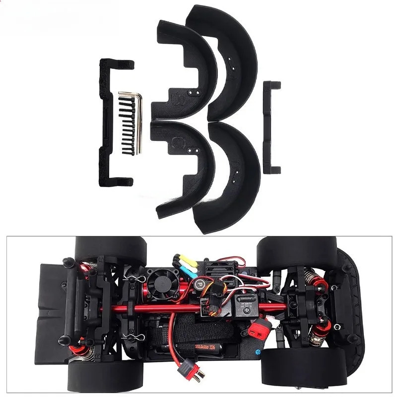 Simulation Front and Rear Mudguard MJX 14303 Tension Decorative Parts RC Remote Control Car Accessories