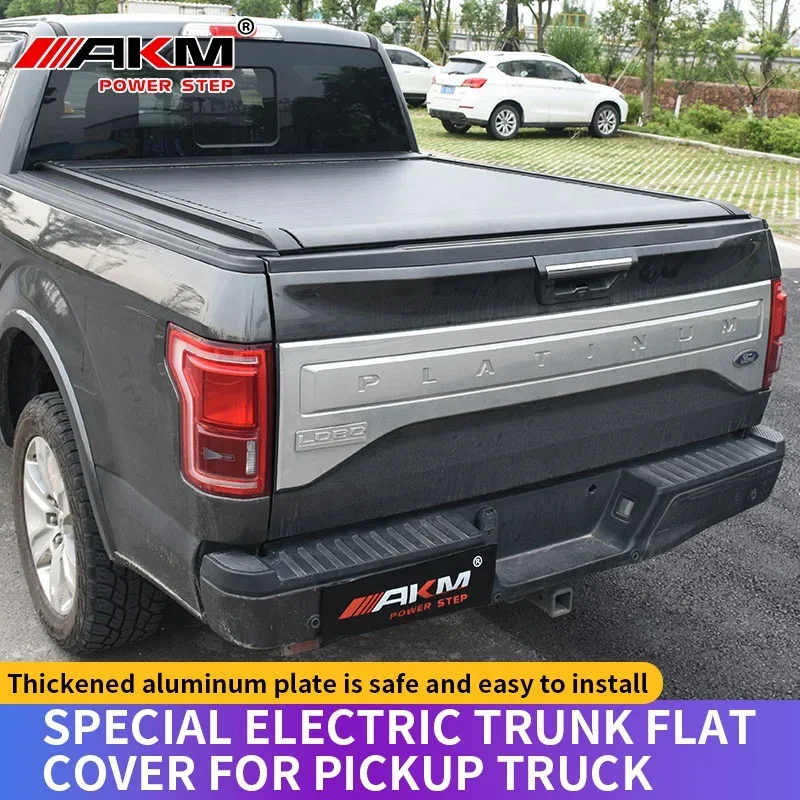 Quality Pickup Aluminum Electric Roller Lid Shutter Trunk Bed Cover Tonneau Cover FOR Ford F150 Truck Accessories cover