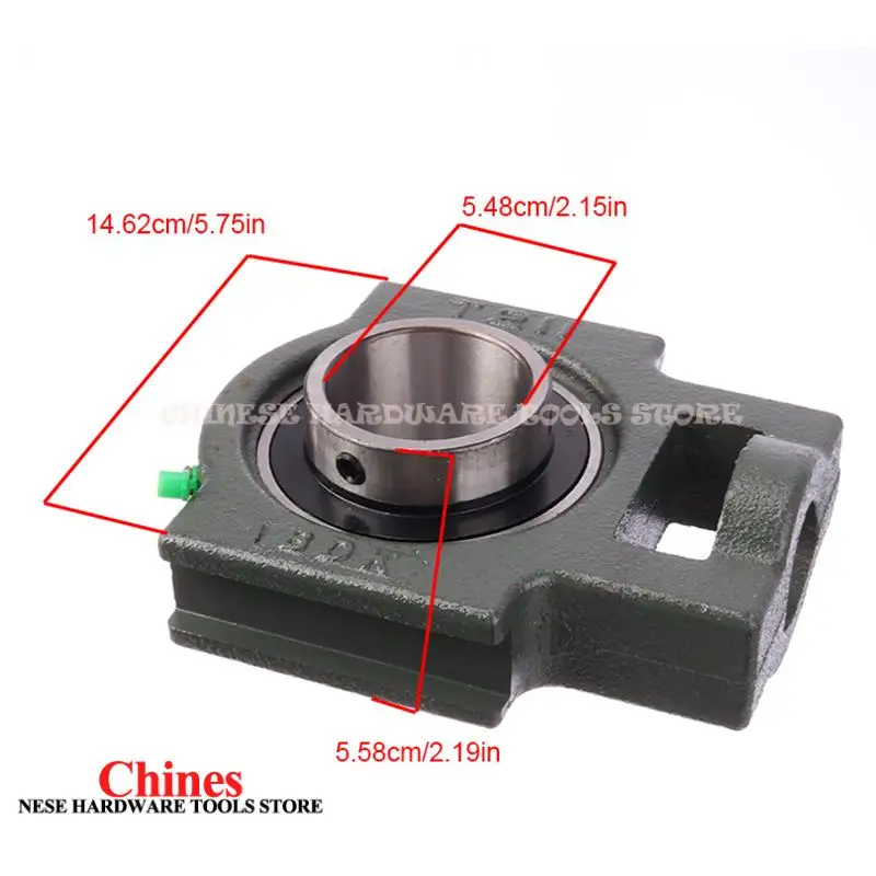 Instalação de rolamento esférico externo UCT 211 e rolamento plug-in com assento de rolamento de alta qualidade