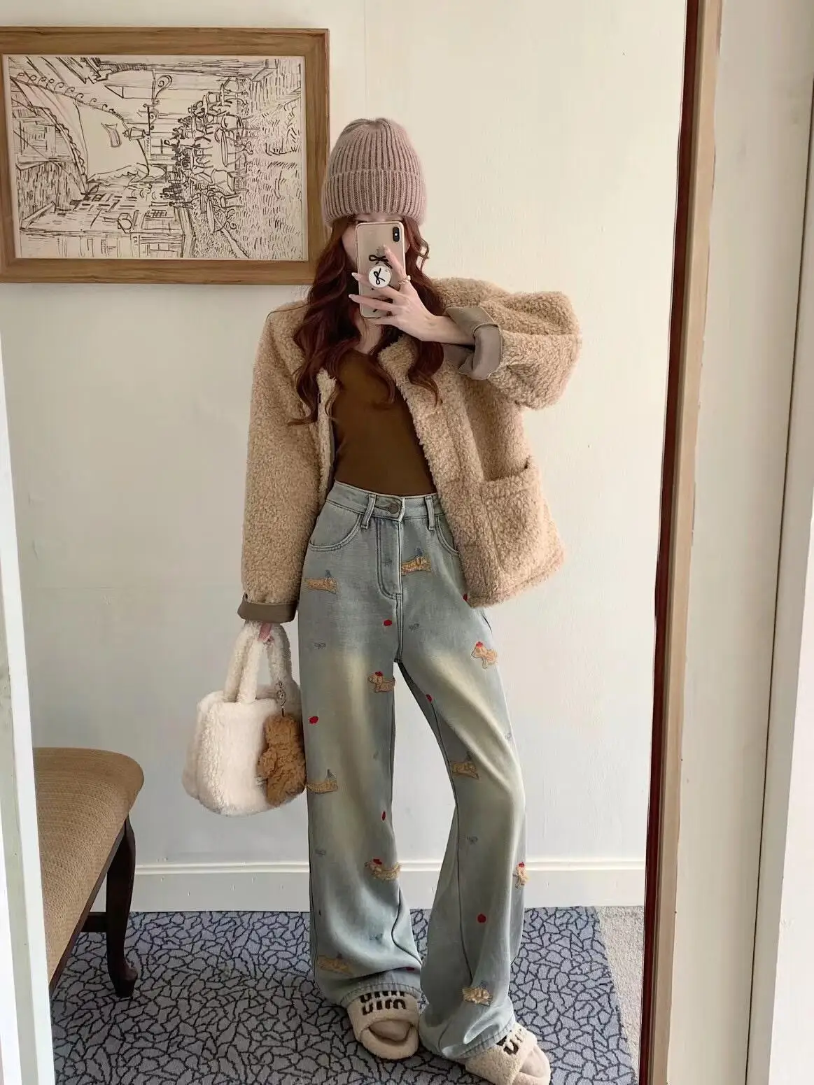 

Jeans Stretch Autumn Winter Woman Clothing Skinny Slim Elastic Comfortable Soft Cotton Fabric Female Ladies Trousers Denim