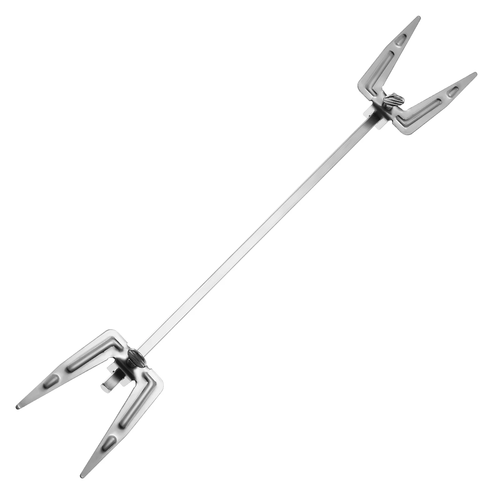 

1pc Stainless Steel Bbq Fork Reusable Dishwasher Safe For Chicken Roast Meat Grilling Rotisserie Kit Oven Air Fryer Accessories