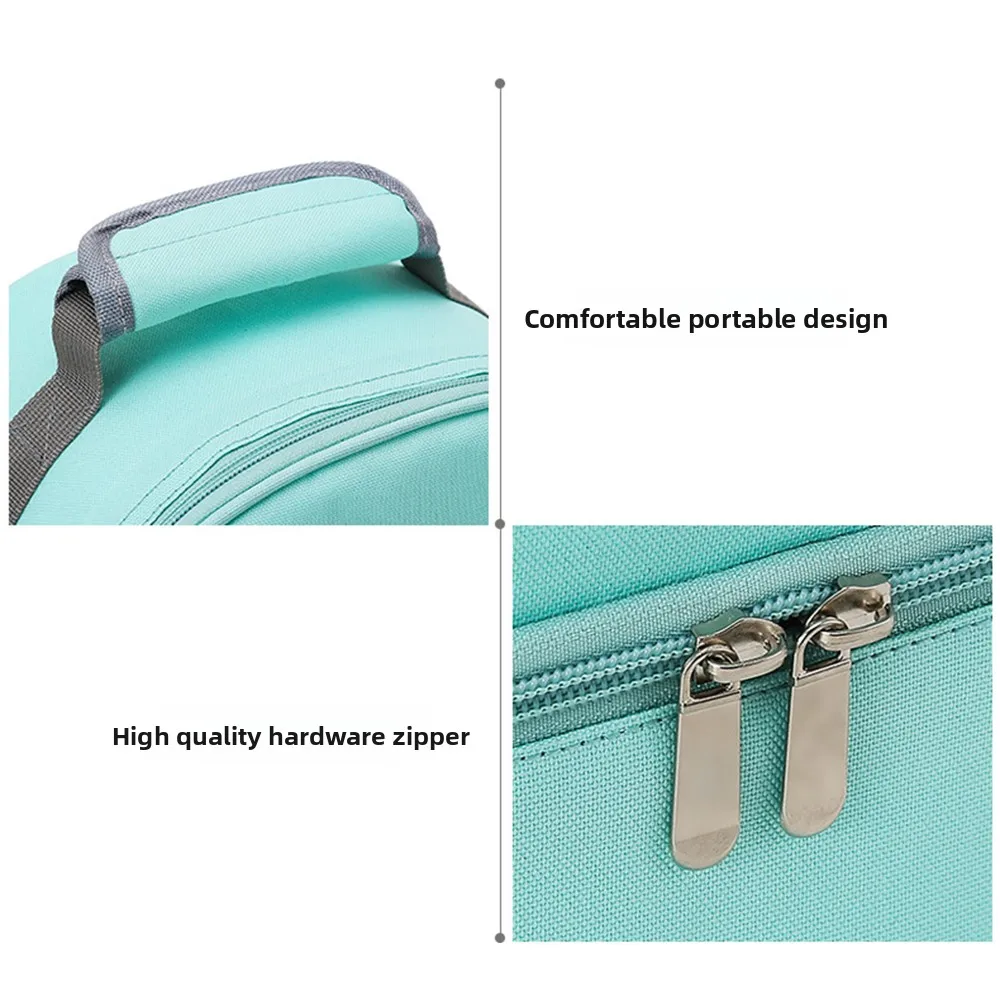 

Nylon Insulation Mommy Backpack Milk Preservation Large Capacity Baby Diaper Bag Waterproof Wear-resistant Mommy Shoulder Bag