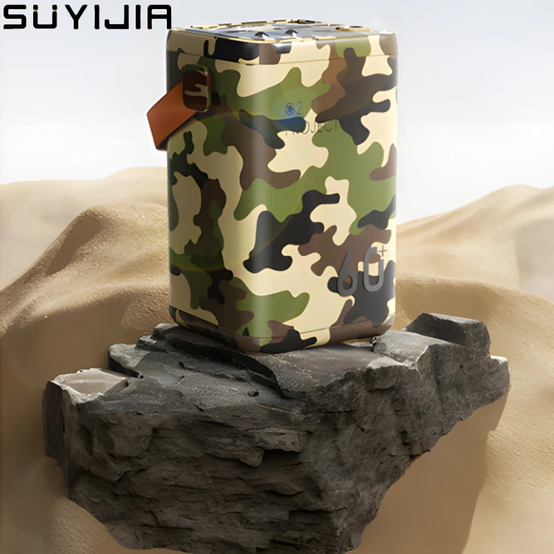 

60000 MAh Camouflage Style Large Capacity Mobile Power Charging Treasure Backup Power Mobile Charging Station with Charger