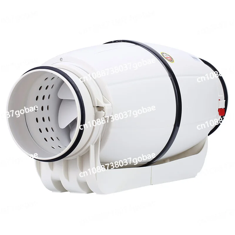 High-power ultra-quiet pipe fan, bathroom ventilation fan, factory room exhaust fan 4 5 inches 6 inches 8 inches
