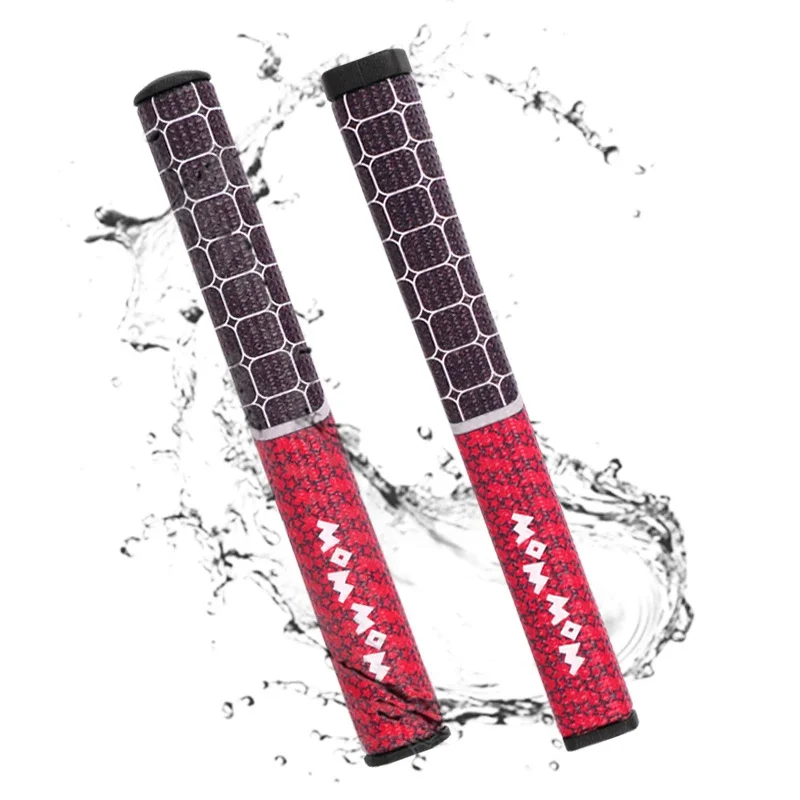 The Pistol 2.0 Putter Golf Grip's Advanced Surface Texture Tack Minimizes Grip Stress with A Unique Parallel Design for Shock