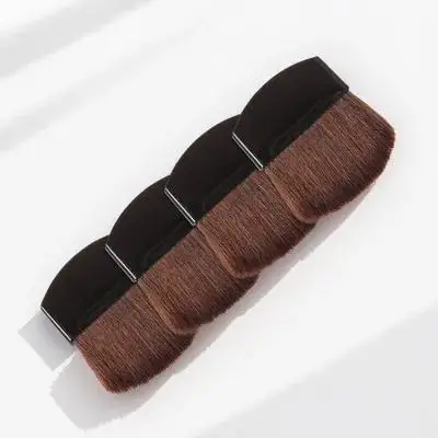 4 stuks gezichtsmake-upborstel fijn vakmanschap wasbaar herbruikbaar draagbaar blozen poeder los geperst poeder markeerstift vrouwen