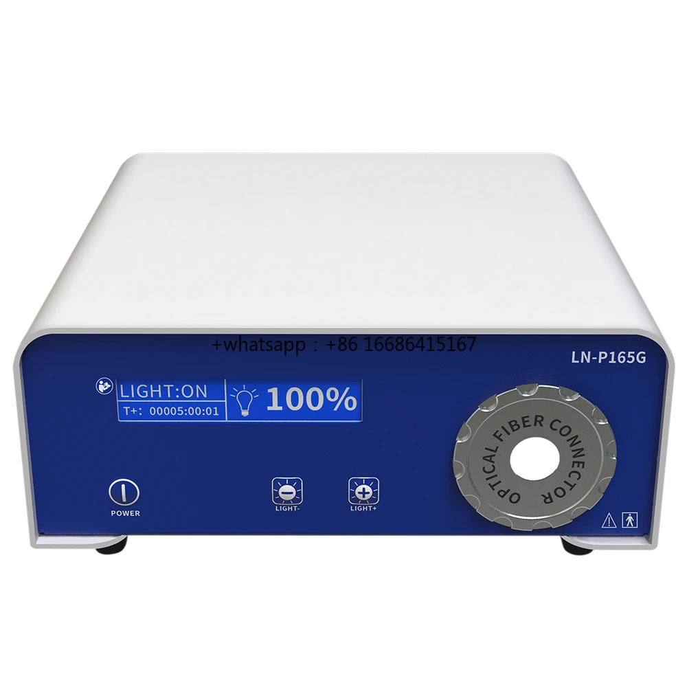 

2025 Snuke New Arrival LED Cold Light Source Diagnosis Medical Endoscopy Adjustable Small Portable Reusable Livestock Use High
