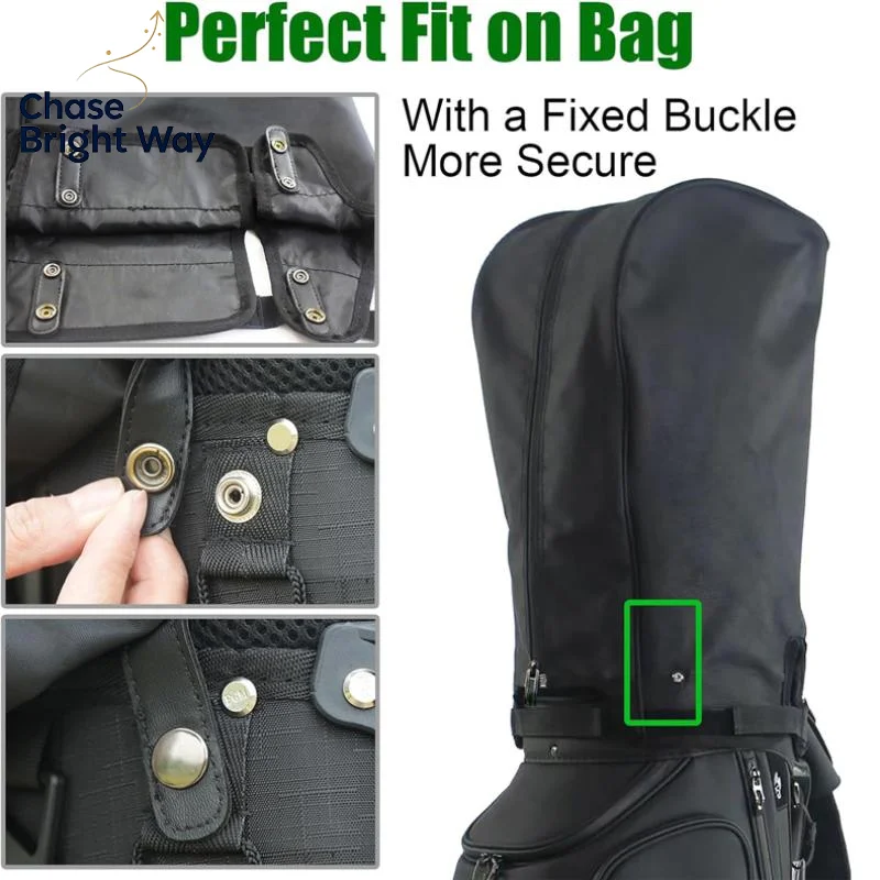 Golf Bag Stand Cart - Golf Bag Rain Cover Dustproof Rain
