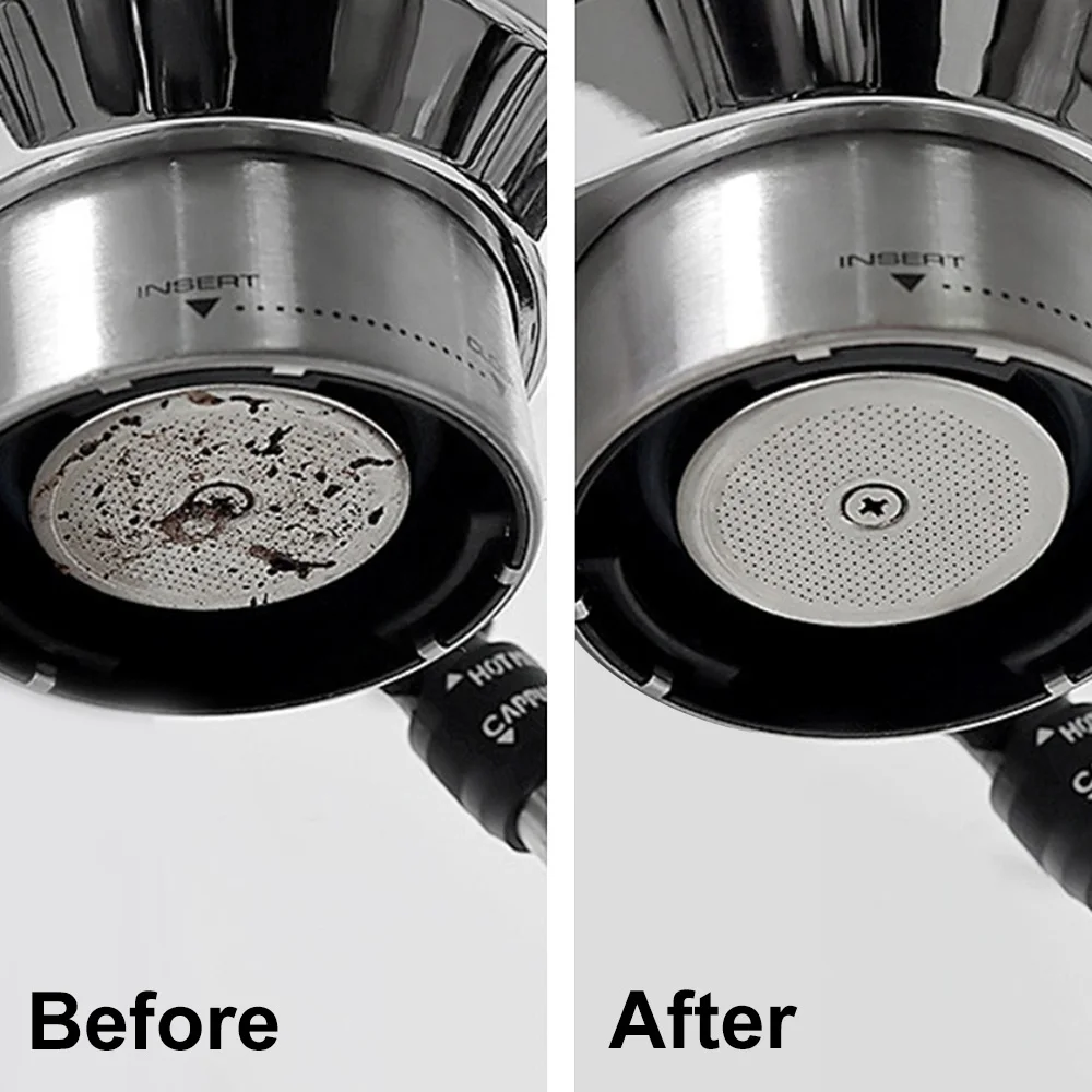 Reusable Coffee Filter Screen 58mm 53mm 51mm Metal For Espresso Coffee Machine Element Screen Heat Resistant Mesh Accessorie