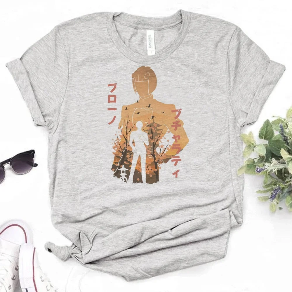 Jojo Bizarre Adventure t-shirt women funny graphic 80s japanese gyaru shirt kawaii goth aesthetic funny harajuku