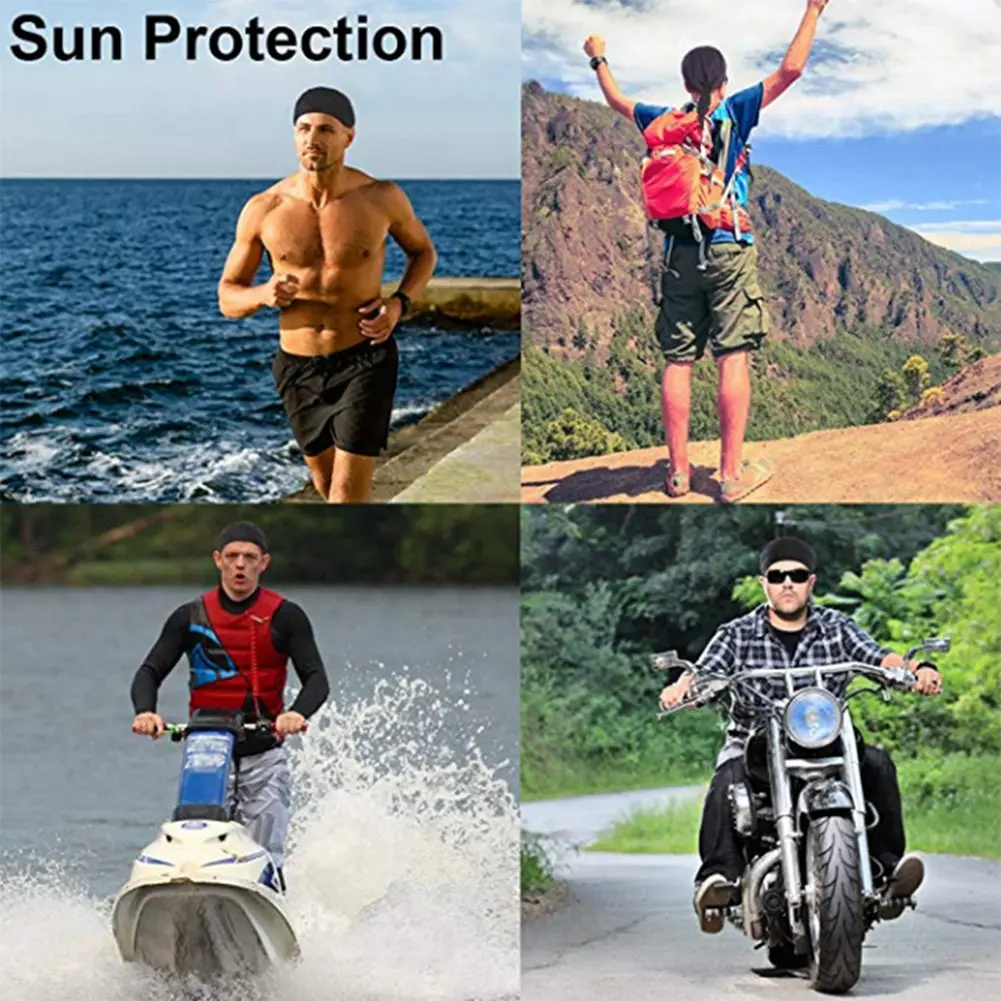 男性用速乾性ヘッドスカーフ,純粋なサイクリングキャップ,ランニング,乗馬,バンダナ,海賊帽子,フード,ヘッドバンド,赤,夏