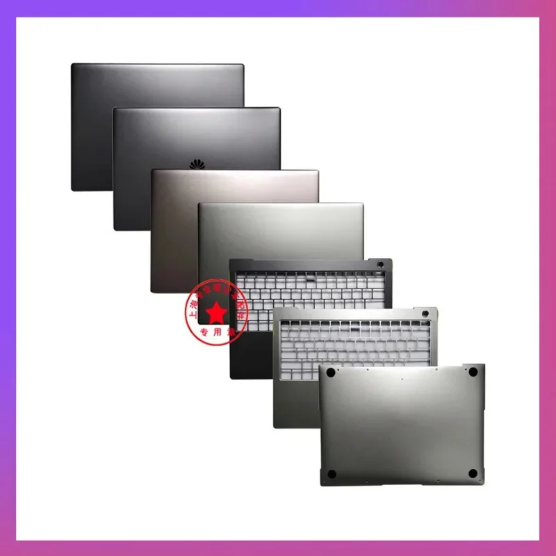 

New LCD Back Cover For Huawei Matebook X Pro MACH-W19 MACHR-W19 MACHC-WAH9LP MACHC-WAE9LP Palmrest Upper Cover/Bottom Cover Gray