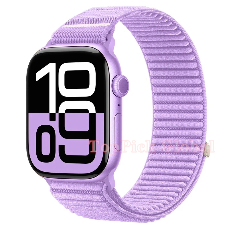 Armband für Apple Watch 44mm 45mm 49mm 46mm 38mm 40mm 41mm 42mm Nylon-Schlaufenarmband für iWatch Series Ultra 11 10 9 8 7 6 SE