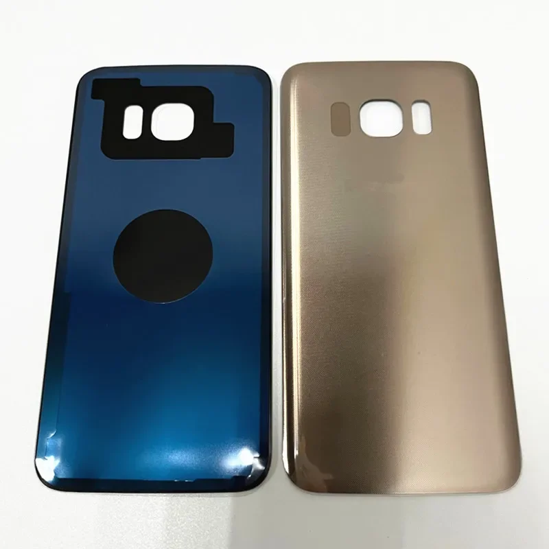 Nieuw Voor Samsung Galaxy S7 Edge G935 G935f G 935H Lijm Vervangen Met Achterkant Batterij Deksel Deur Achter Glazen Behuizing